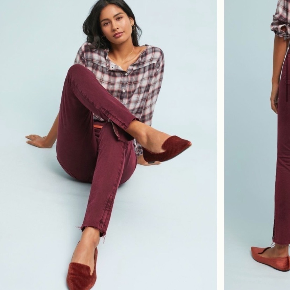 PAIGE NWT Anthropologie Hoxton High-Rise Skinny Jeans Size 25. - Picture 2 of 8